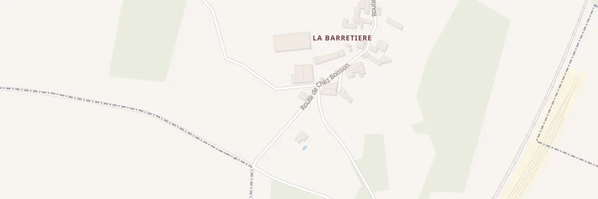 Plan du 1 Rte de Chez-boisson à Val-de-Comporté