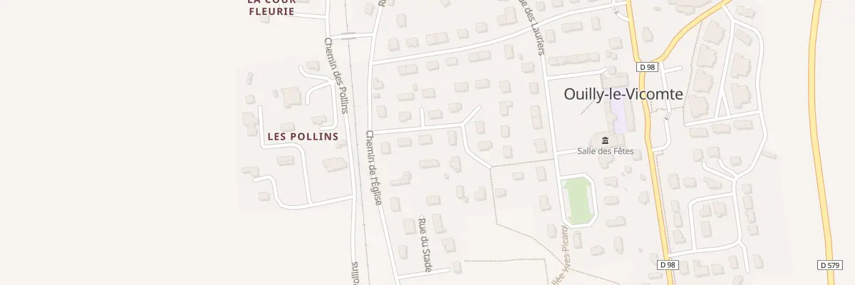 Plan du 6 Rue des Polins à Ouilly-le-Vicomte