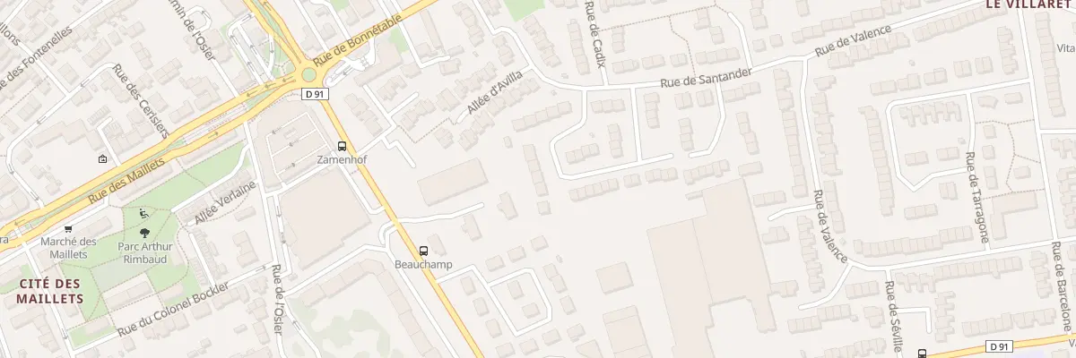 Plan du 16 Rue de Cordoue au Mans
