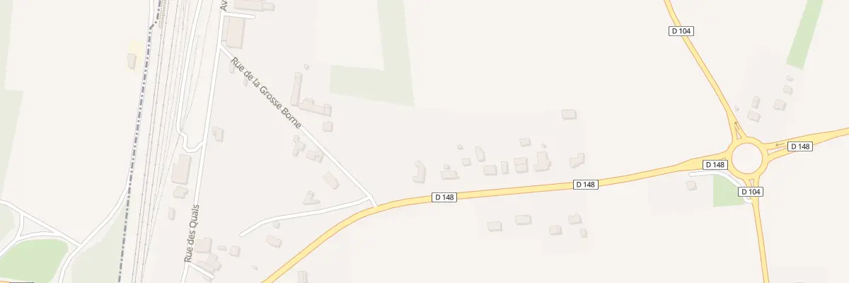 Plan du 16 Av de la Grosse Borne à Val-de-Comporté