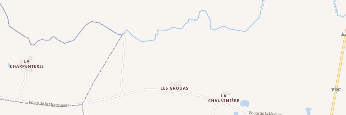 Plan du 639 Rte de la Montaurée à Essay