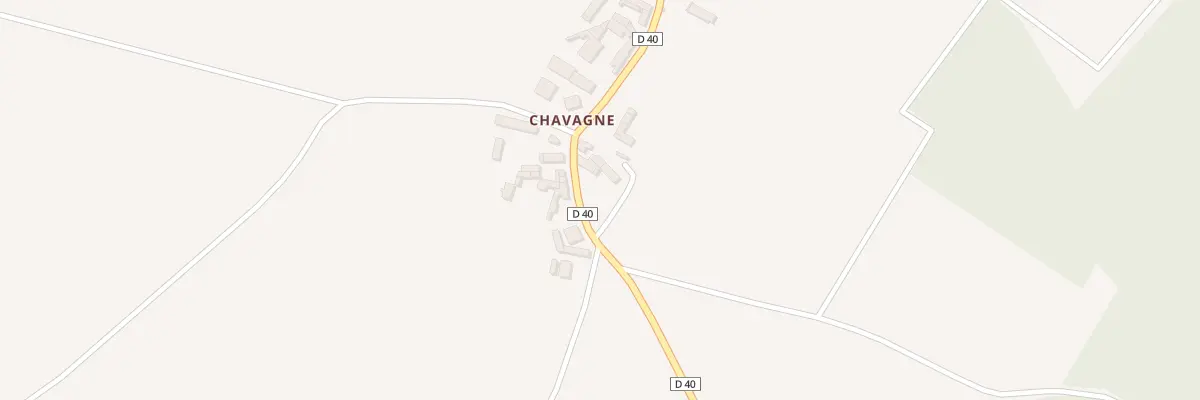 Plan du 2 Chavagne à Ceaux-en-Loudun