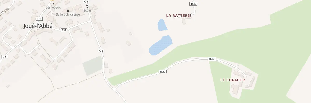 Plan du 5049A Le Cormier à Joué-l’Abbé