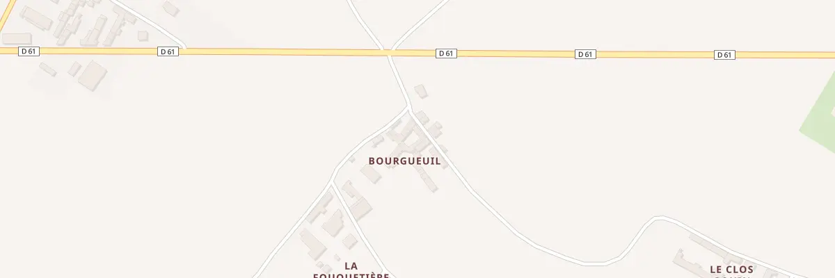 Plan du 4 Bourgueil à Ceaux-en-Loudun