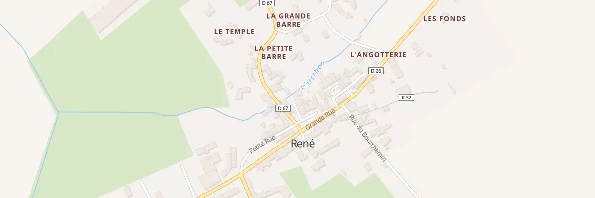 Plan du 5 Pl de L Eglise à René