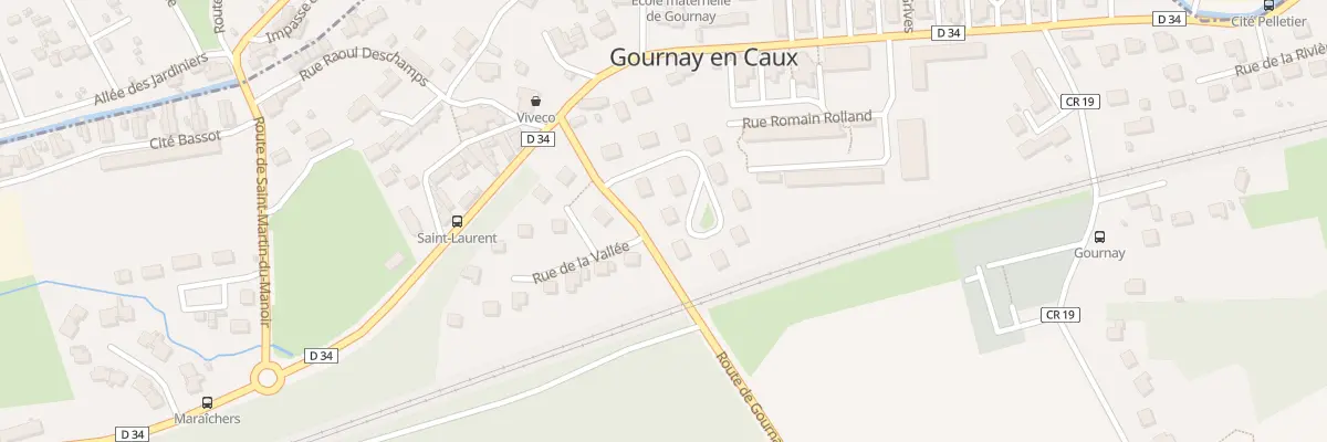 Plan du 10 Rue des Cressonnières à Gonfreville-l’Orcher