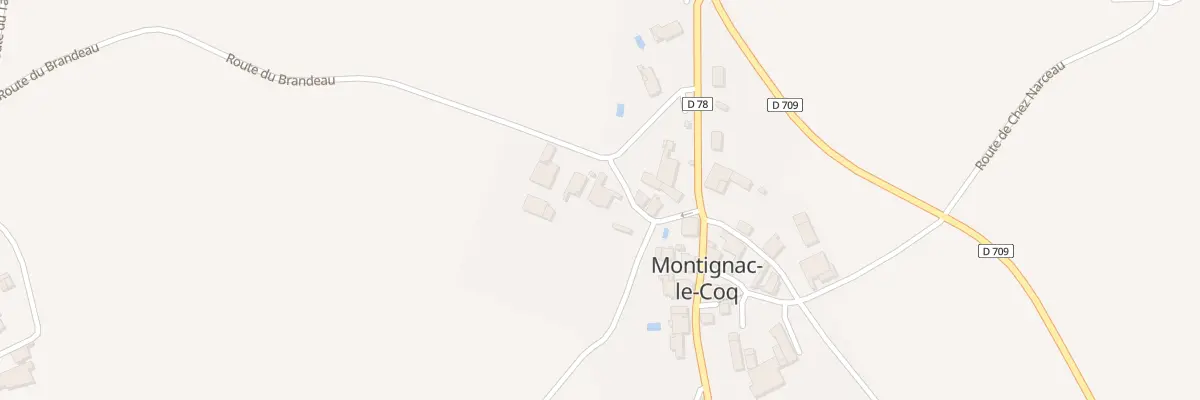 Plan du 5005 Bagatelle à Montignac-le-Coq