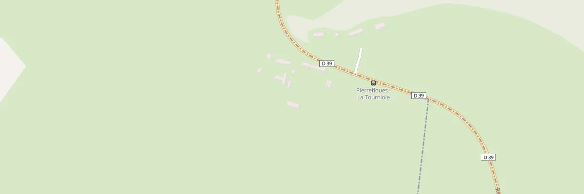 Plan du 2113 D 39 à Pierrefiques