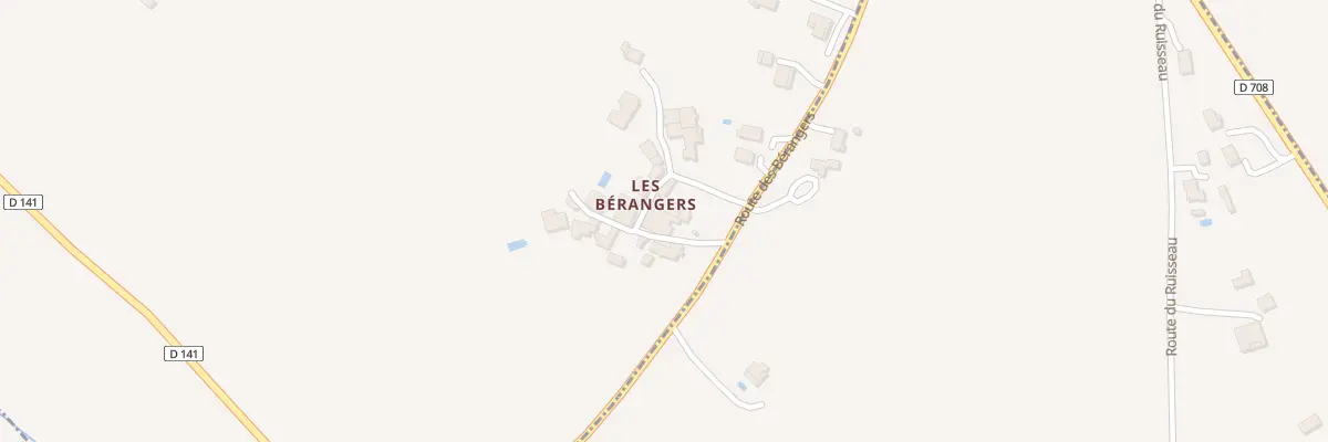 Plan du 161 Les Berangers à Saint-André-et-Appelles