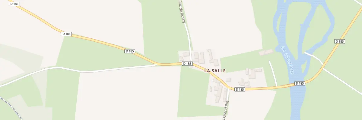 Plan du 3 Rte des Ponts à Lichères