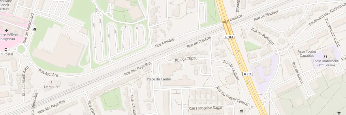 Plan du 9 Rue de l’Epau au Mans
