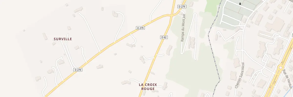 Plan du 1717 Che de la Croix Rouge à Équemauville