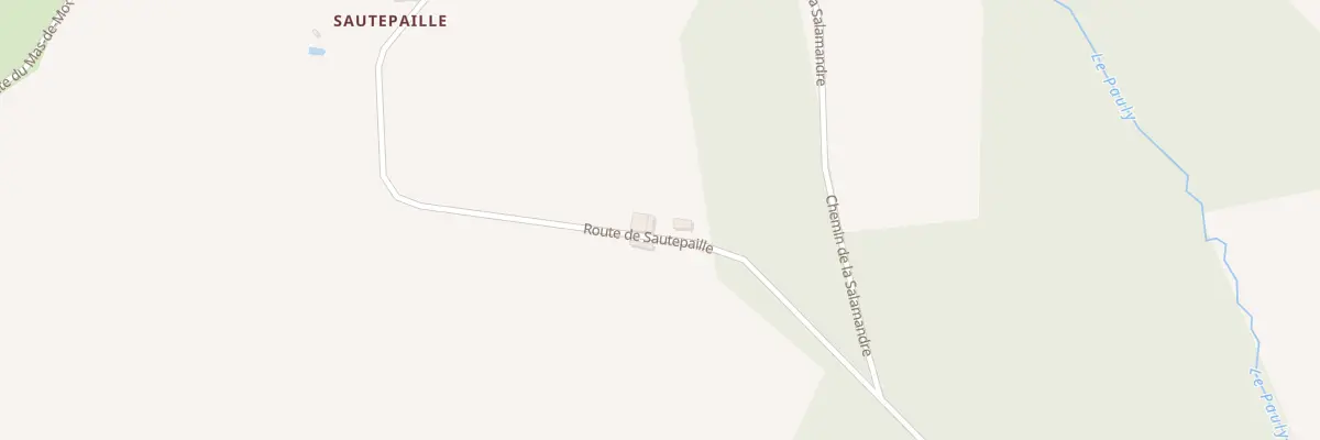 Plan du 68 Sautepaille à Petit-Bersac