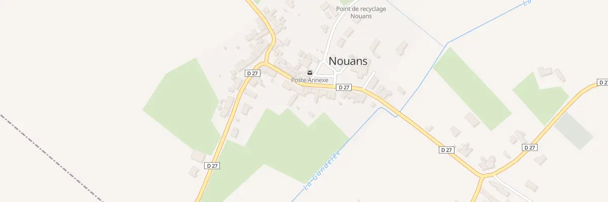 Plan du 11 Rue du Soleil d’Or à Nouans
