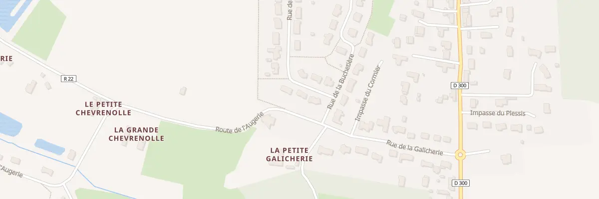 Plan du 3 Rue de la Bruyere à Neuville-sur-Sarthe