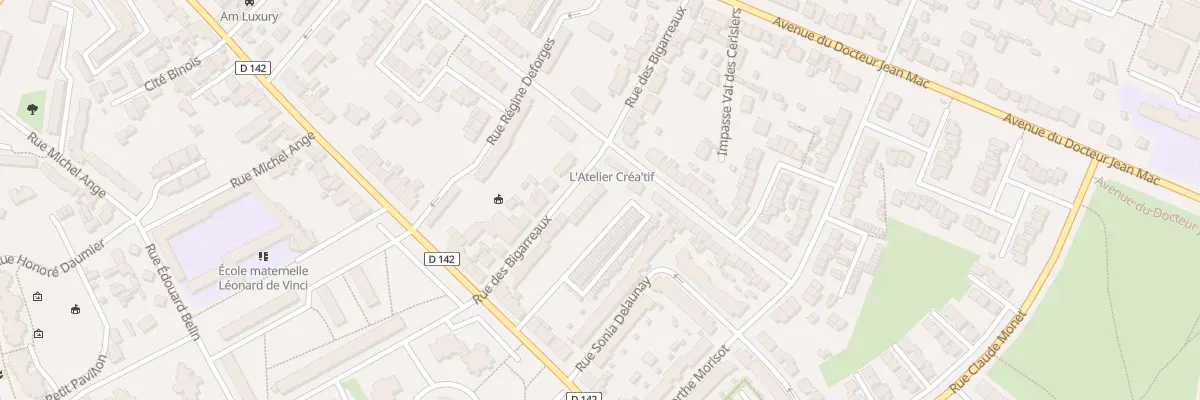 Plan du 37 Rue des Bigarreaux au Mans