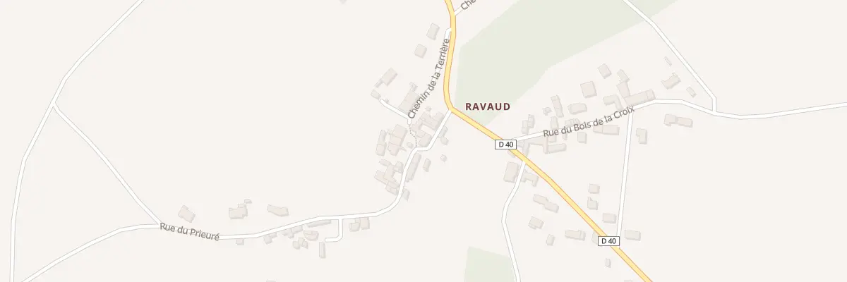Plan du 5045 Ravaud à Aussac-Vadalle