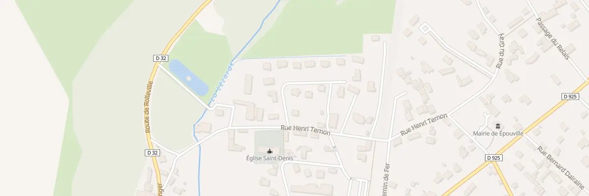 Plan du 2 Rue de la Motte Féodale à Épouville
