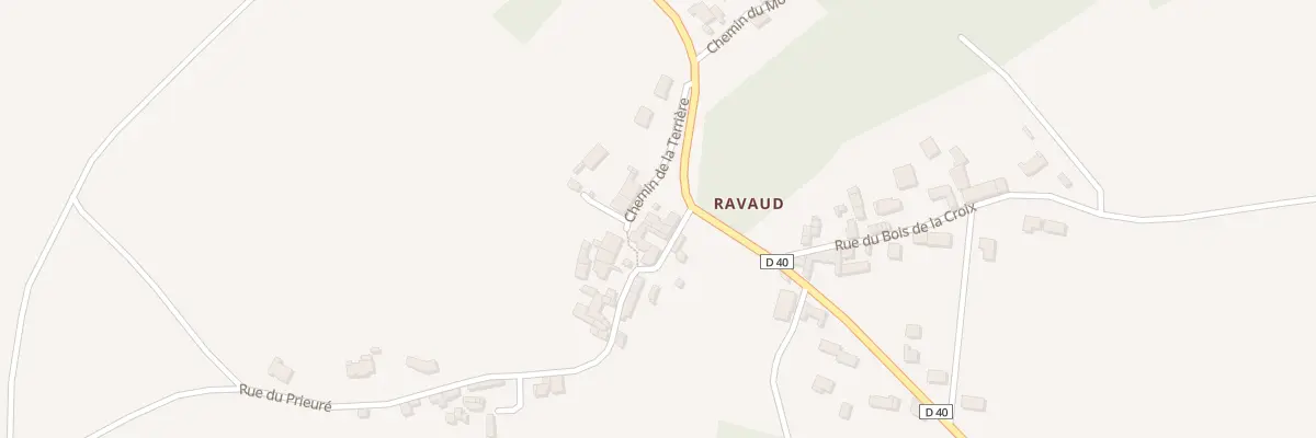 Plan du 5043 Ravaud à Aussac-Vadalle
