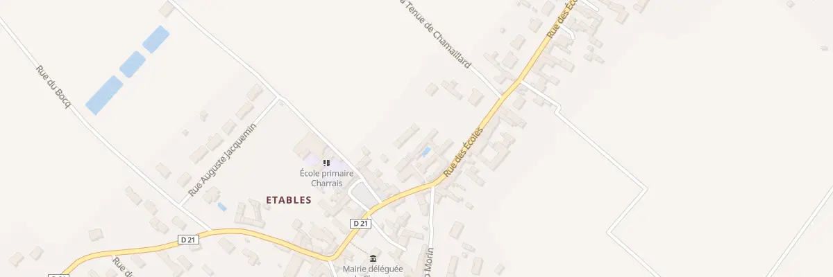 Plan du 31 Rue des Ecoles Charrais à Saint-Martin-la-Pallu