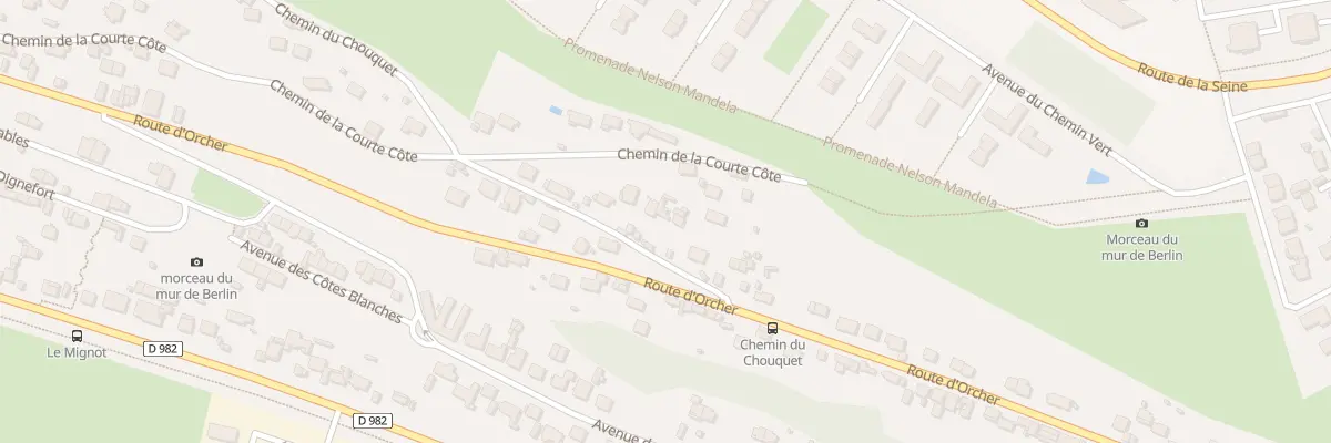 Plan du 8 Che du Chouquet à Gonfreville-l’Orcher