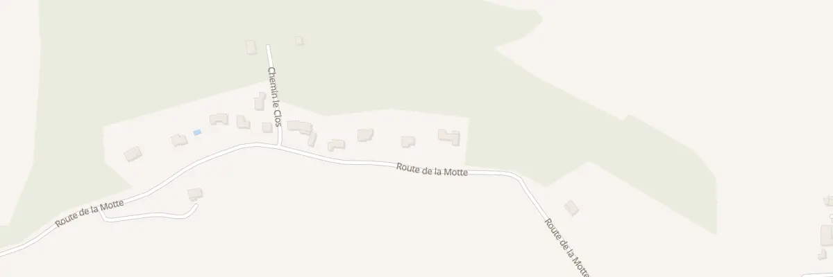 Plan du 868 Rte de la Motte à Fouquebrune