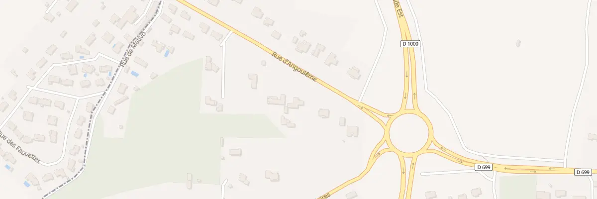 Plan du 87 Rue d’Angoulême à Magnac-sur-Touvre