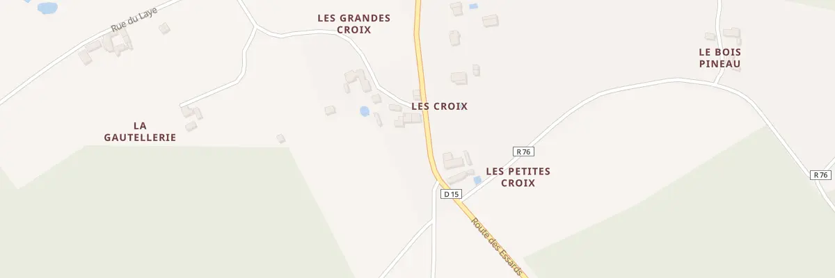 Plan du 32 Rue du Lavoir à Continvoir