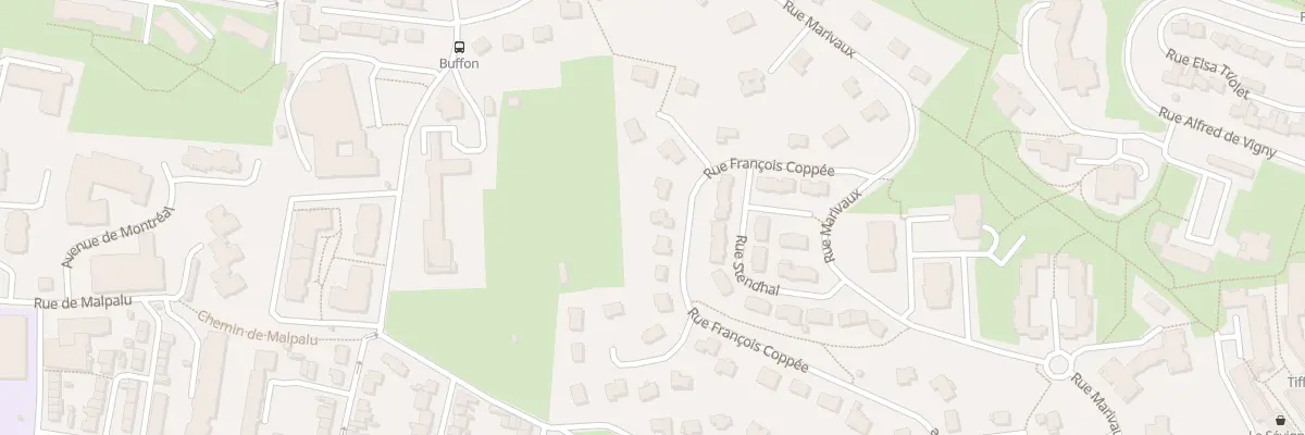 Plan du 18 Rue François Coppée au Mans