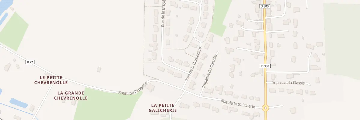 Plan du 4 Rue de la Bruyere à Neuville-sur-Sarthe