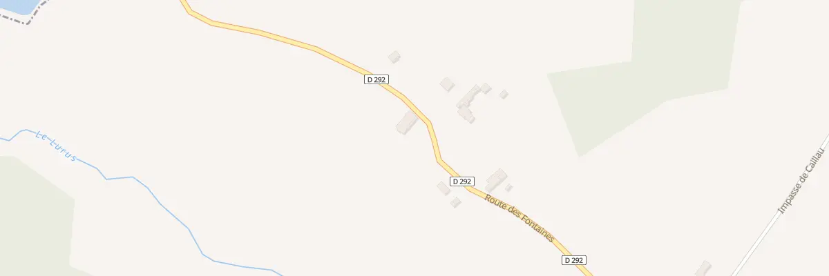 Plan du 2 Rte des Fontaines à Montégut-Arros