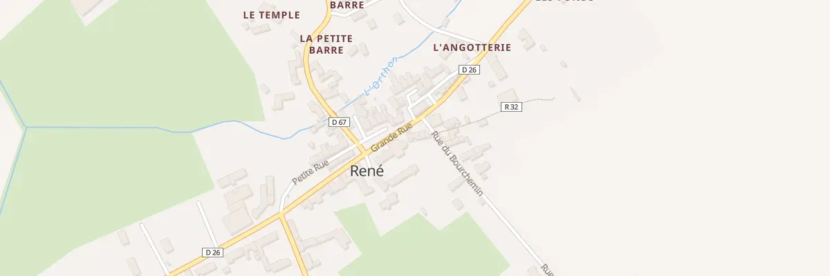 Plan du 4 Pl des Halles à René