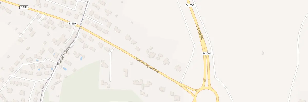 Plan du 104 Rue d’Angoulême à Magnac-sur-Touvre