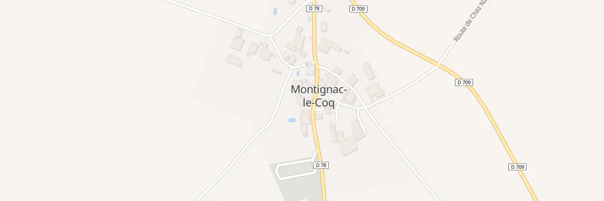 Plan du 5009 Le Bourg à Montignac-le-Coq