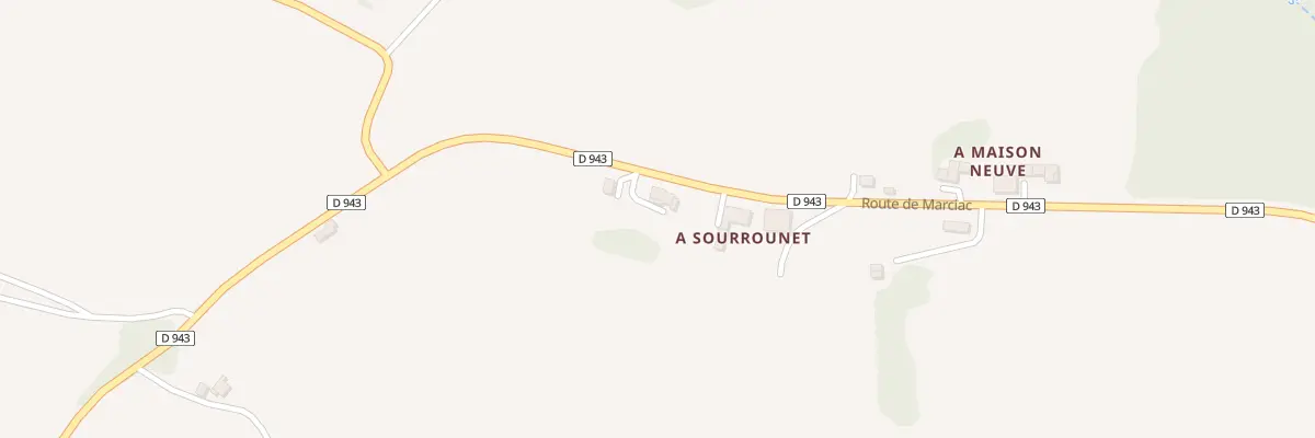 Plan du 5059 A Sourrounet à Laveraët
