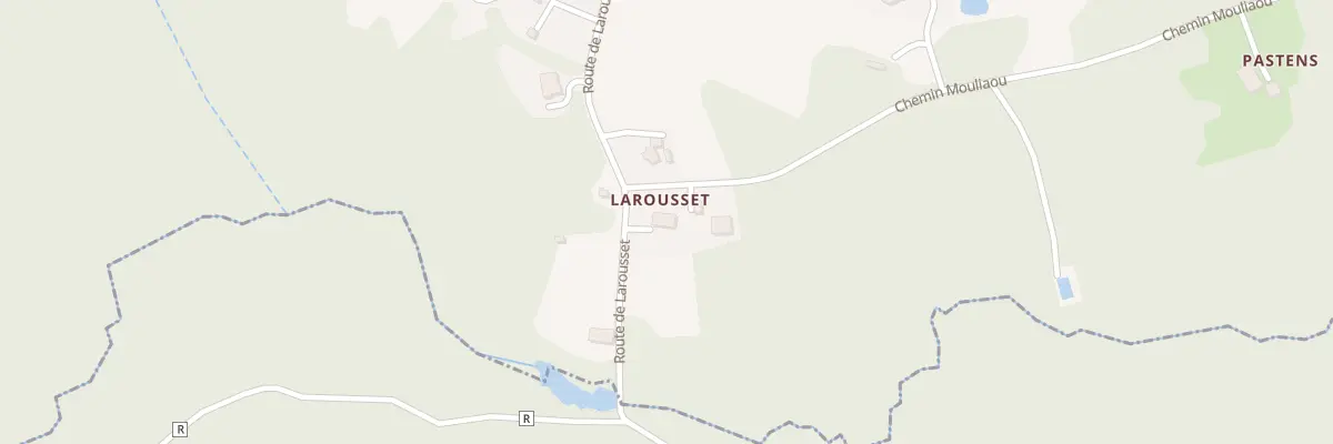 Plan du 5134 Larousset à Pompiey