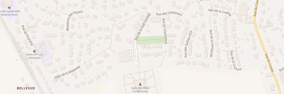Plan du 24 Rue du Chanteleux à Laigné-Saint-Gervais