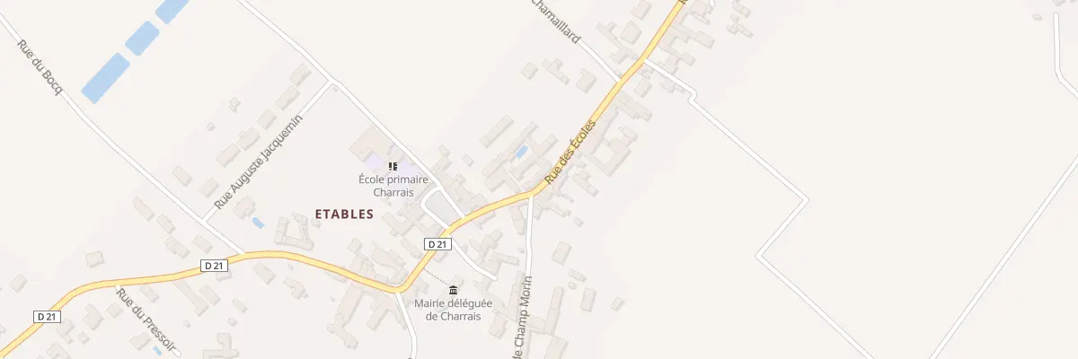 Plan du 27B Rue des Ecoles Charrais à Saint-Martin-la-Pallu