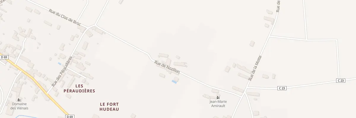 Plan du 3 Rue de Nozillon à Benais