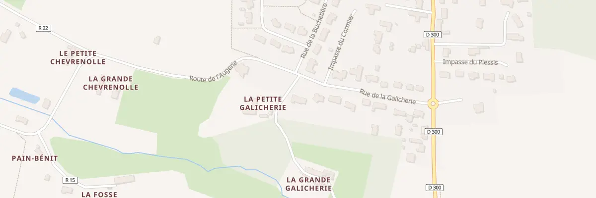 Plan du 19 Rue de la Galicherie à Neuville-sur-Sarthe