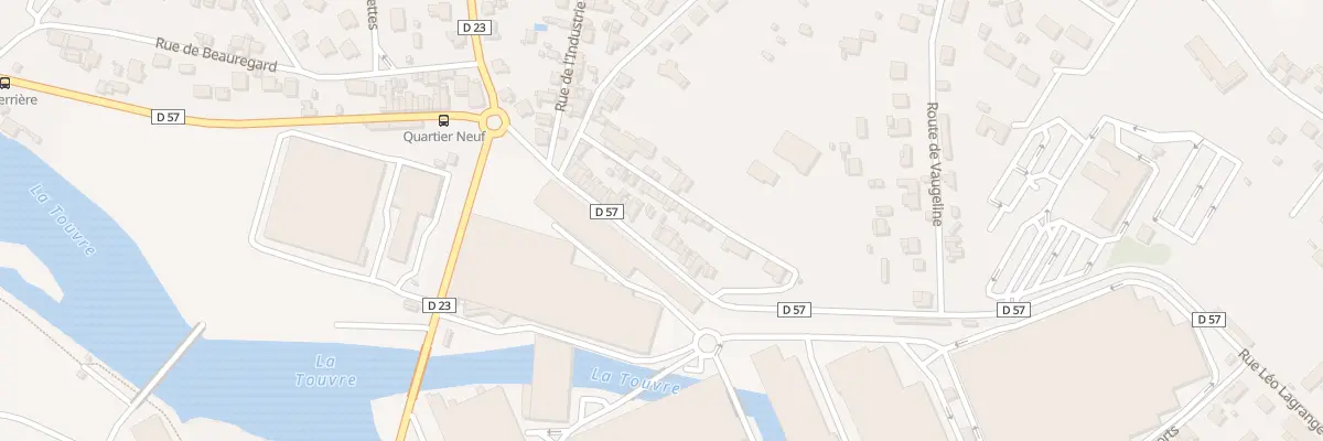 Plan du 624 Rue Léo Lagrange à Ruelle-sur-Touvre