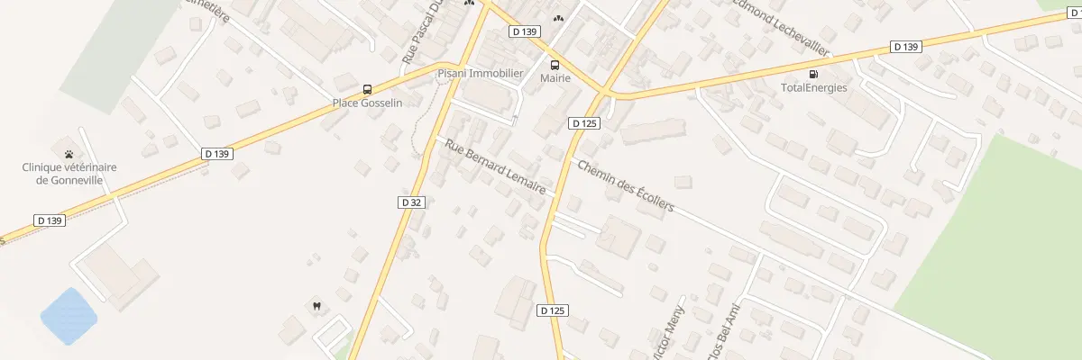 Plan du 4 Rue Léon Delaquerrière à Gonneville-la-Mallet