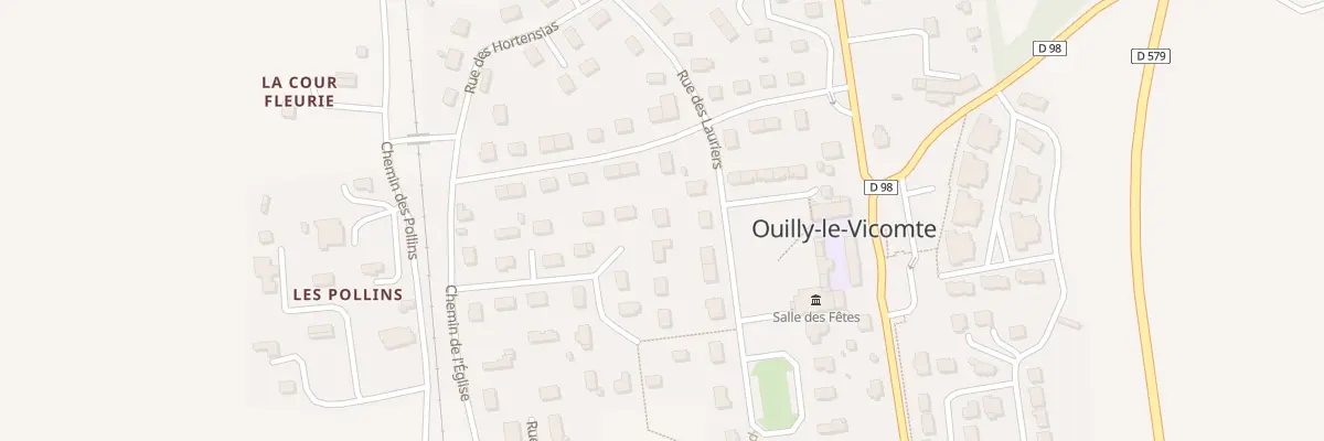 Plan du 17 Rue des Polins à Ouilly-le-Vicomte