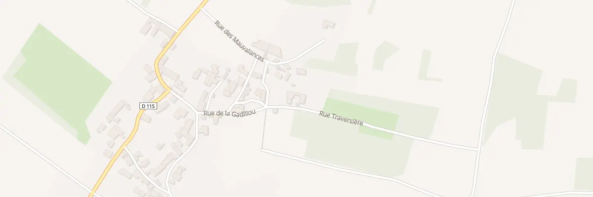 Plan du 1 Rue de la Gadillou à Nanclars