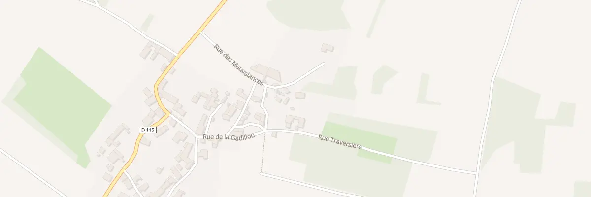 Plan du 2 Rue des Mauvalences à Nanclars