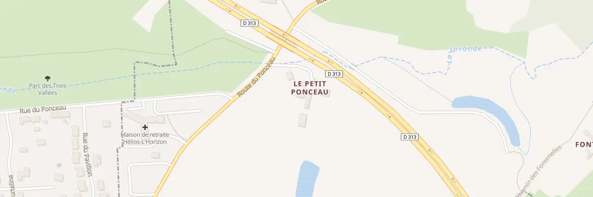 Plan du 92 Che du Petit Ponceau à Sargé-lès-le-Mans