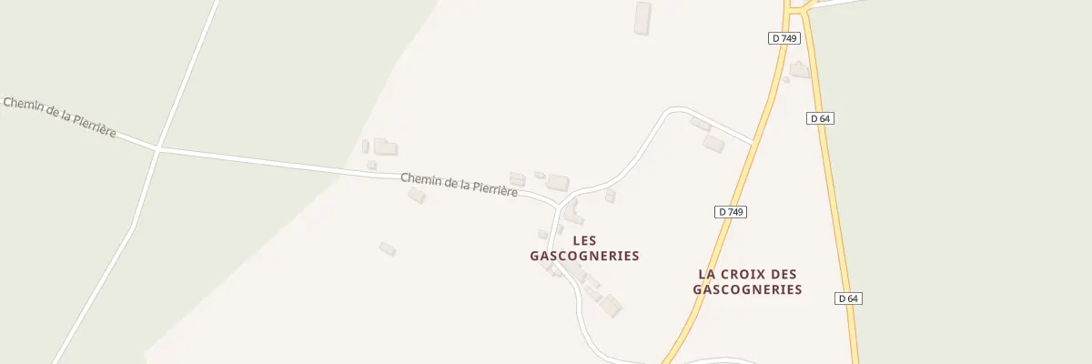 Plan du 3 Les Gascogneries à Continvoir