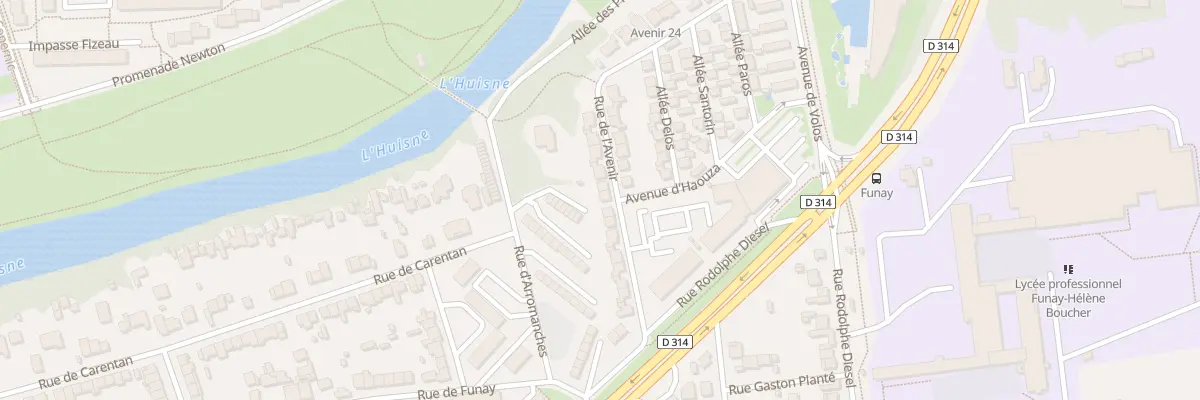 Plan du 54 Rue de l’Avenir au Mans