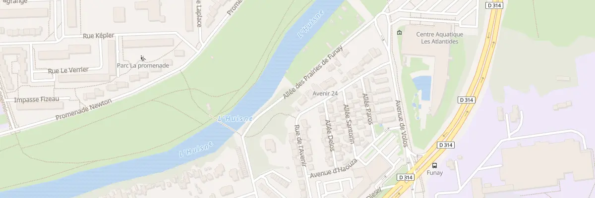 Plan du 32 Rue de l’Avenir au Mans