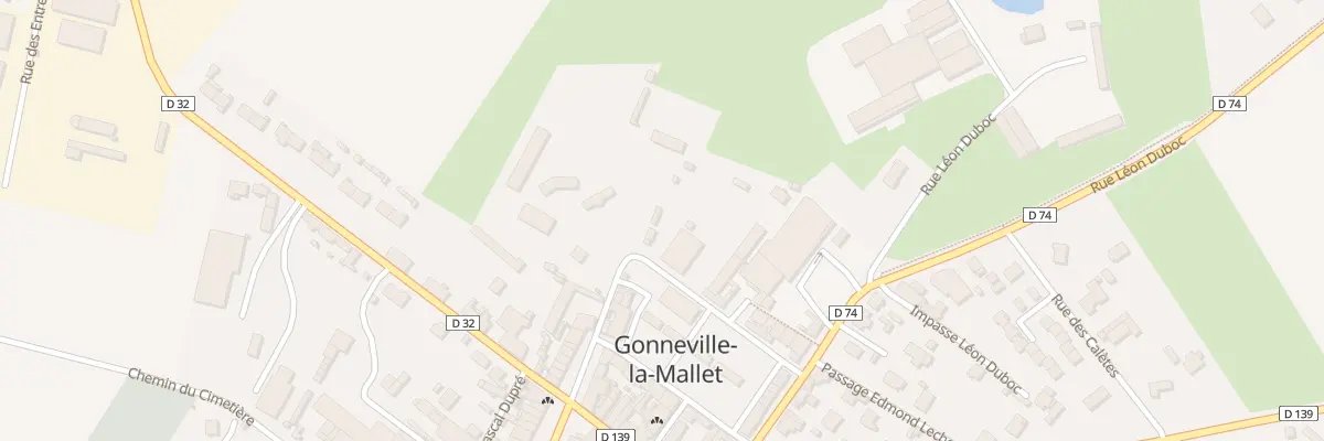 Plan du 32B Rue du Doc Paumelle à Gonneville-la-Mallet